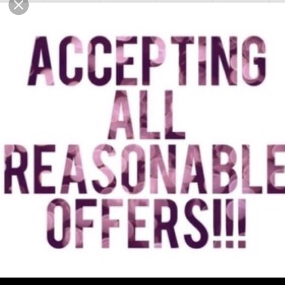 Reasonable Offers Excepted